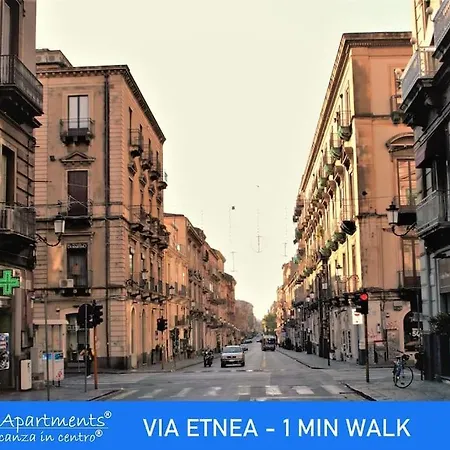 Apartmentsborgo Street 1 Min To Via Etnea Apartment *